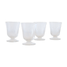 Ensemble de 4 verres à pied