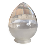 Globe en verre en forme d'obus, ogive pour lampe/ luminaire - Art-déco