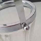 Glass ice bucket