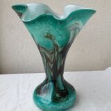 Blown glass vase