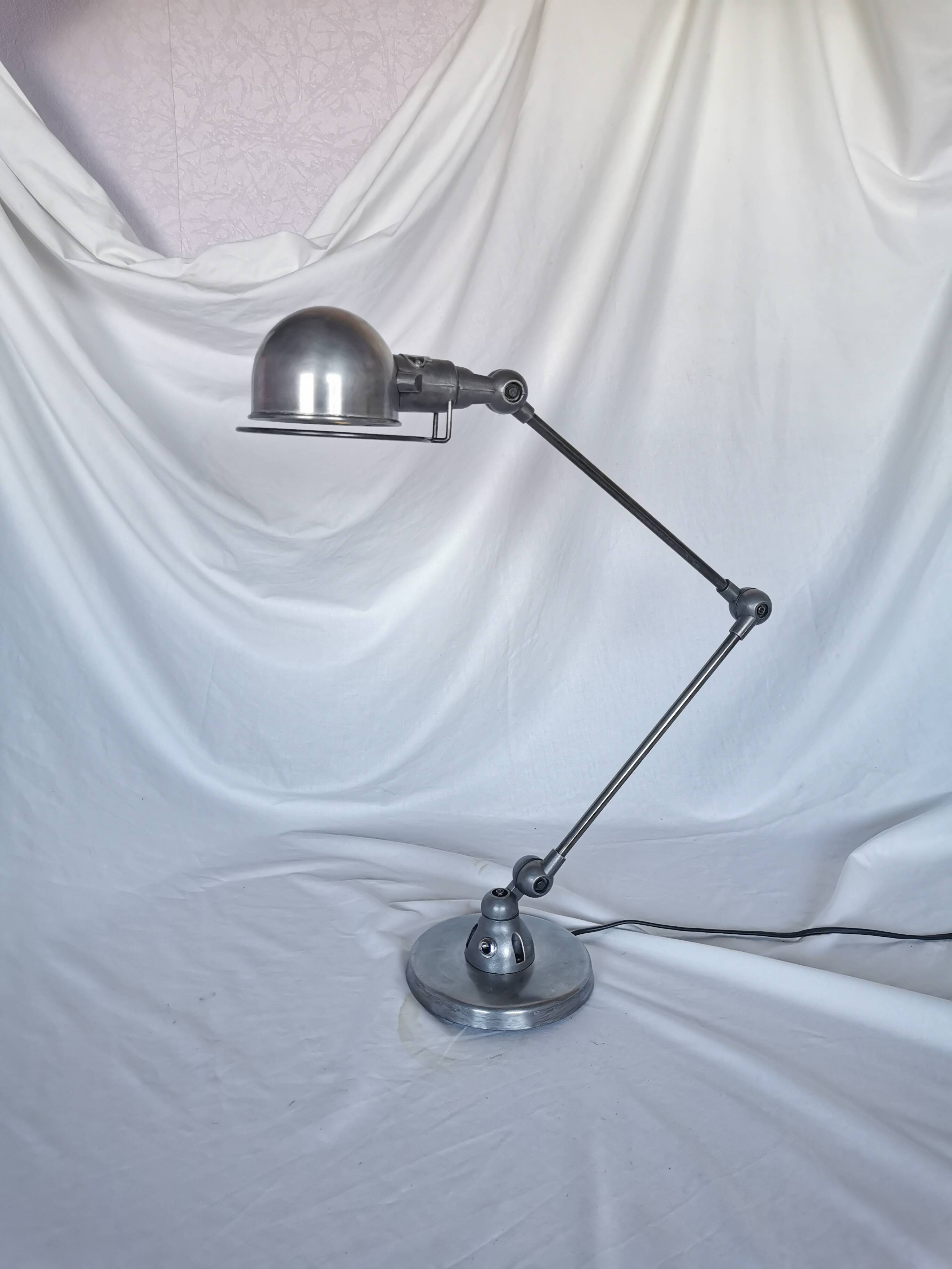 Jieldé SI333 lamp, raw steel, Lyon, France