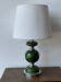 Space Age lamp in ceramic and metal 1960