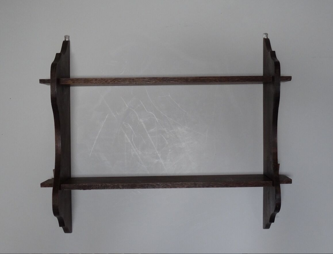 Lot of 2 vintage shelves