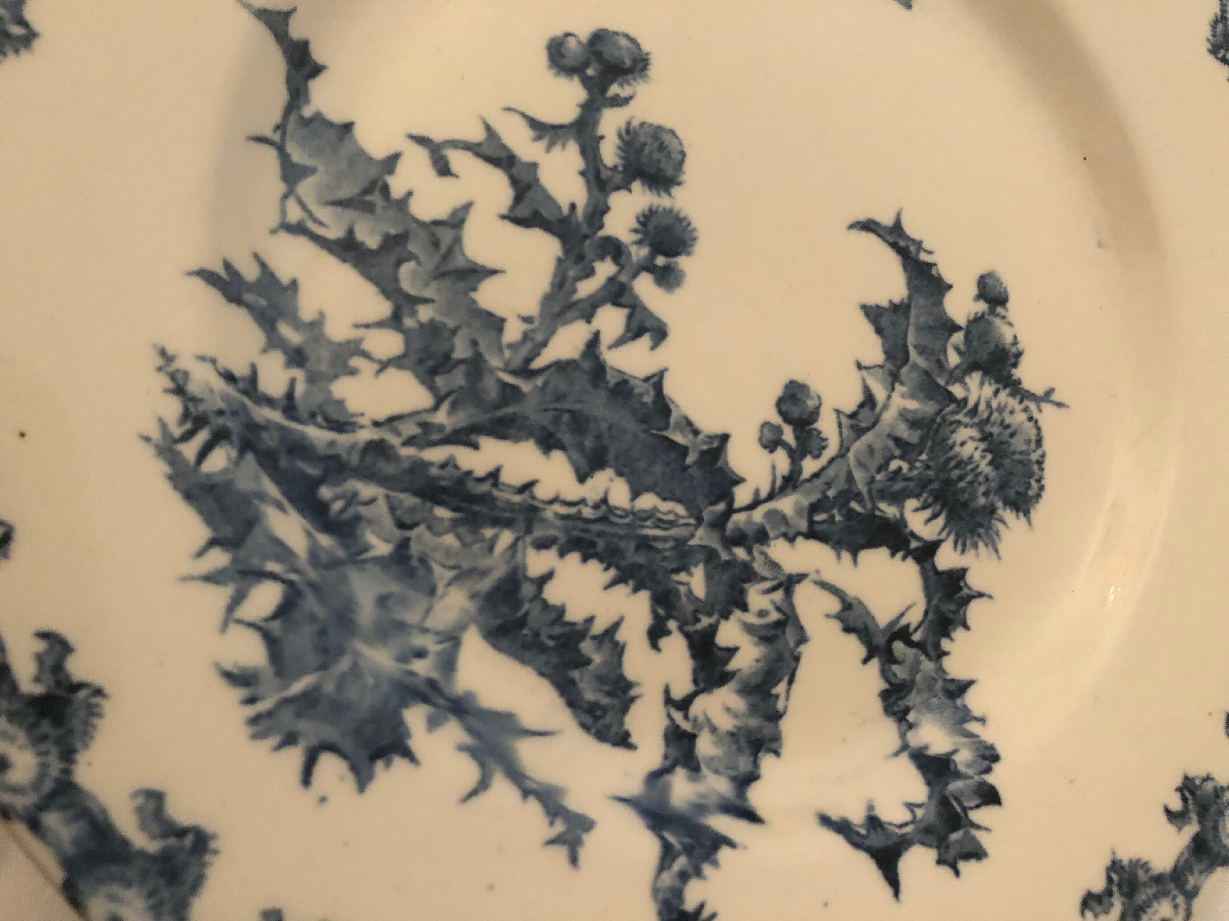 Gien Chardons model pest plate