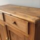 Massive pitch pine buffet