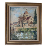 Oil on canvas Marcel Pressac