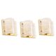 Murano glass wall sconce by Hillebrand, Germany, 1970s