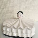 Ceramic Pierrot Jewelry Box