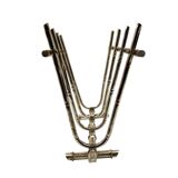 Hollywood regency magazine rack  GM Montagnani, Italy 1970s   bamboo shaped