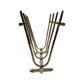 Hollywood regency magazine rack  GM Montagnani, Italy 1970s   bamboo shaped