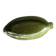 Large green fish dish Sarreguemines