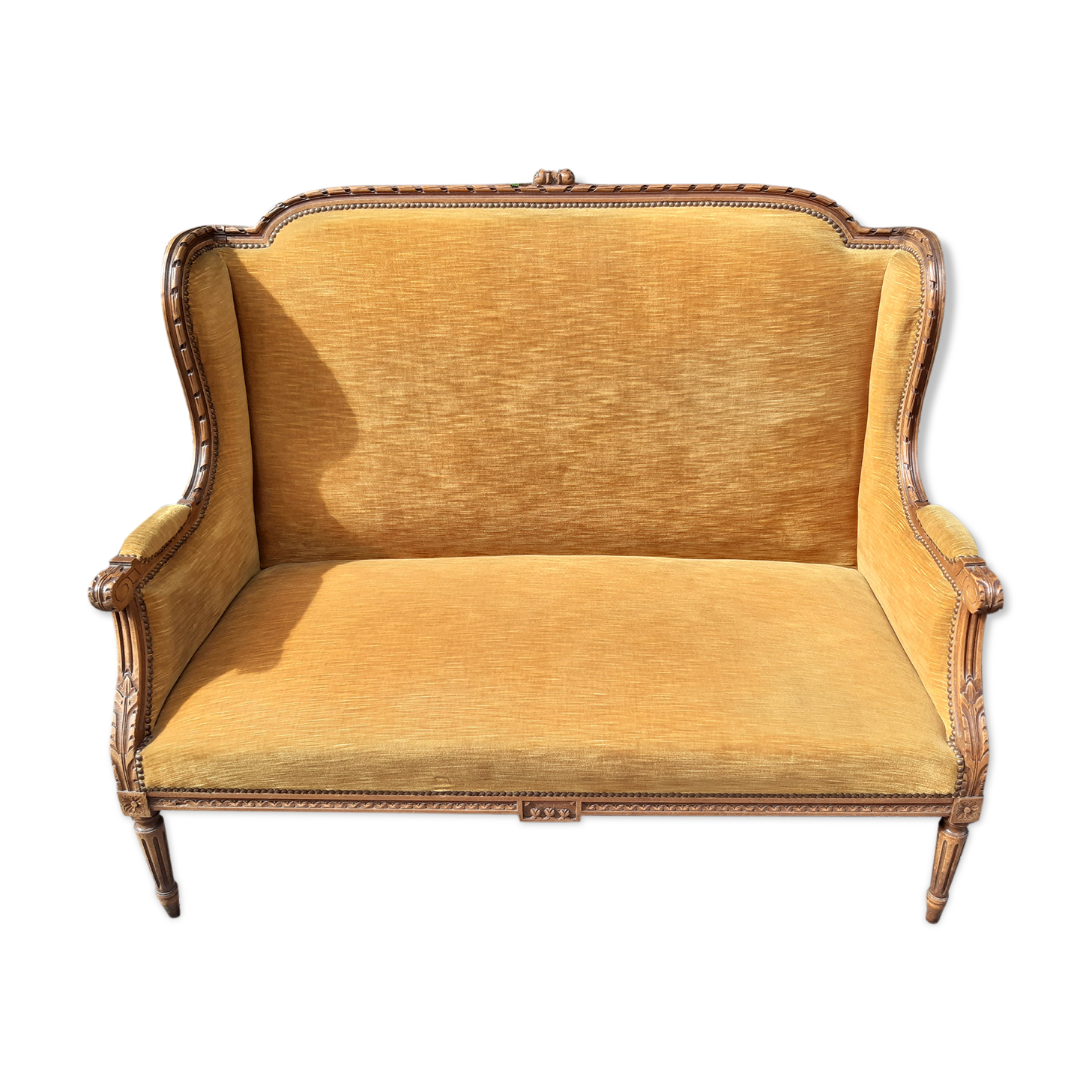 Old bench in Louis XVI style