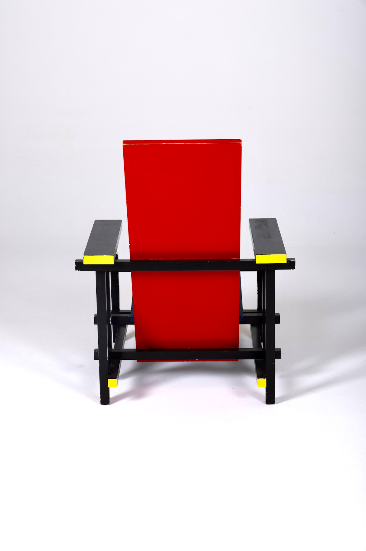 Armchair "Rouge Bleu" Bauhaus spirit, 1970s