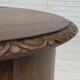 1930s, Scandinavian side cabinet, dark oak wood.