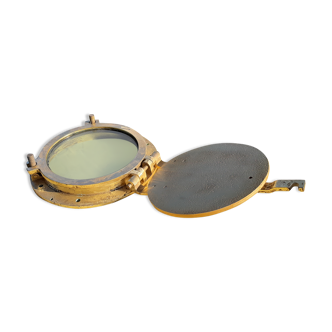 Navy Bronze Porthole