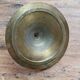Brass candle holder, straight shape