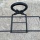 French black wrought iron fireplace set, 1960