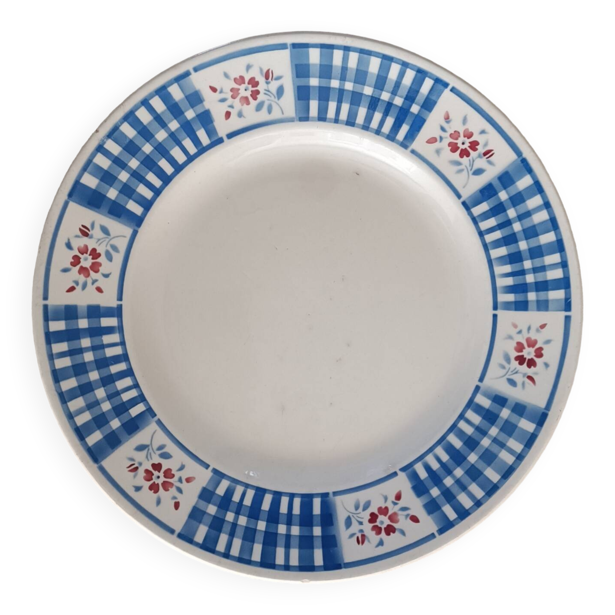 Round Lunéville dish