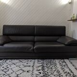 Italian leather sofa