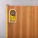 Rosewood bookcase with Record Rack by Hundevad & Co, 1960s