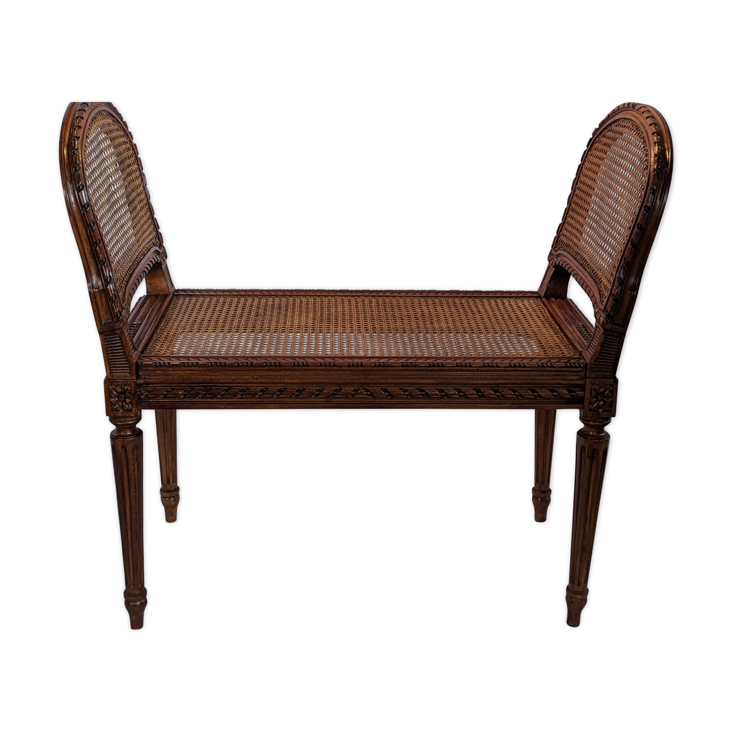 Cannened bench from the first half of the 19th century