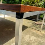 Mid-century red ceramic coffee table, Denmark, 1960s