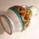 Colorful ceramic pitcher