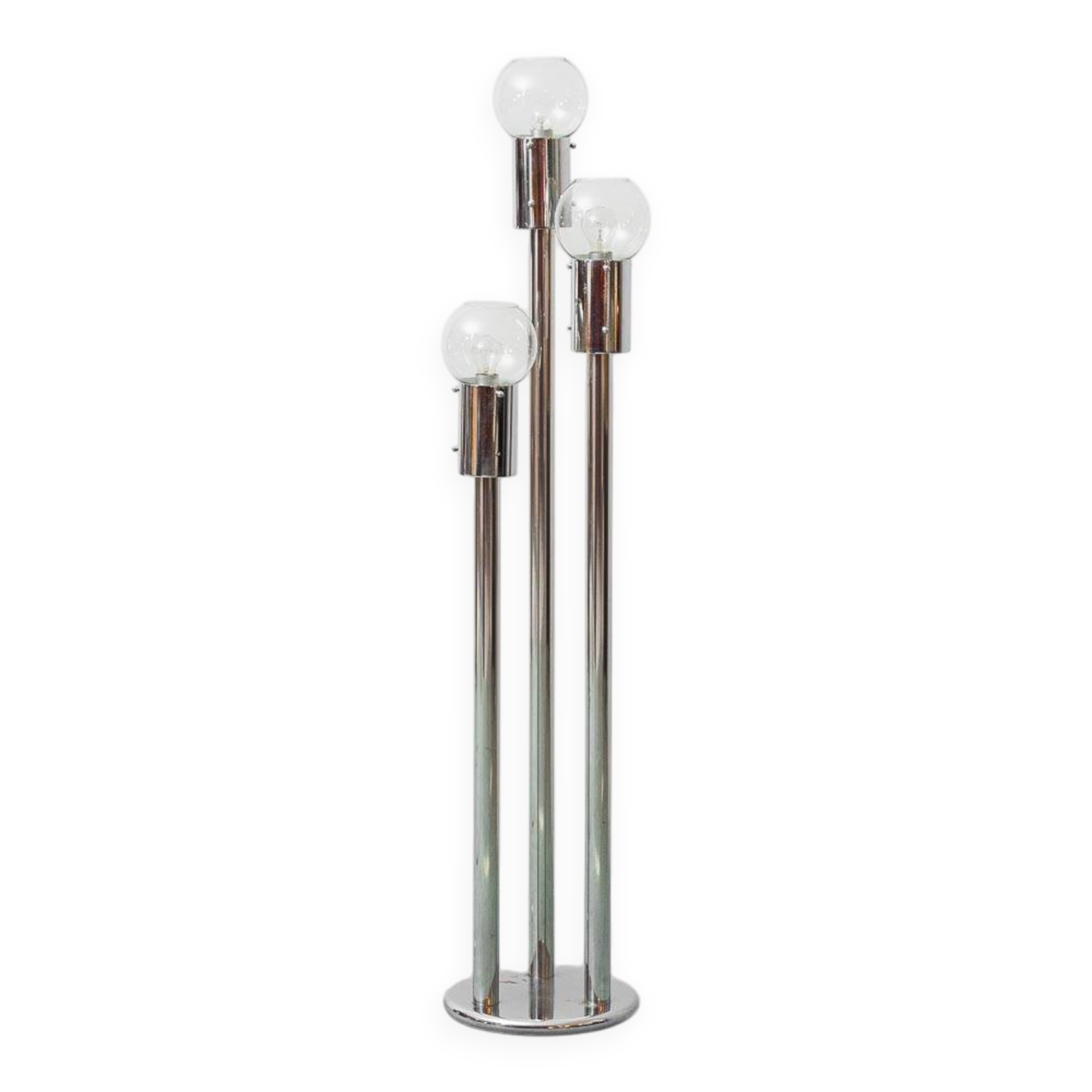 Floor lamp with 3 lights by Toni Zuccheri, 1970s vintage modernism