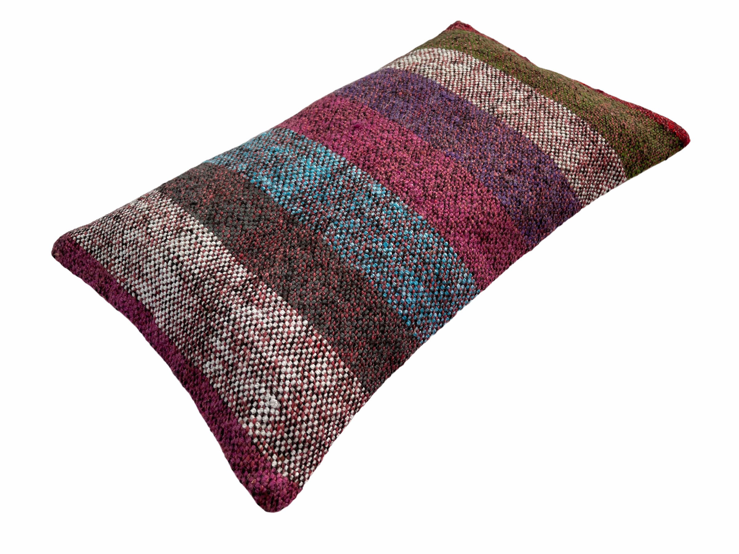 Vintage Turkish Kilim Cushion Cover, 30 x 50 cm