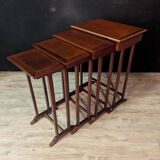 Set of 4 Louis XVI style nesting tables