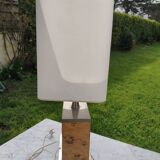 Elm burl lamp