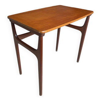Scandinavian side table in vintage teak Sweden 1960s