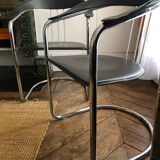 Set of chrome chairs