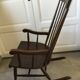 Scandinavian vintage rocking chair