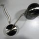 Vintage Suspension • Brushed Steel • Carini • Post Space Age • 1980