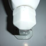 Old wall lamp for porcelain and opaline bathroom