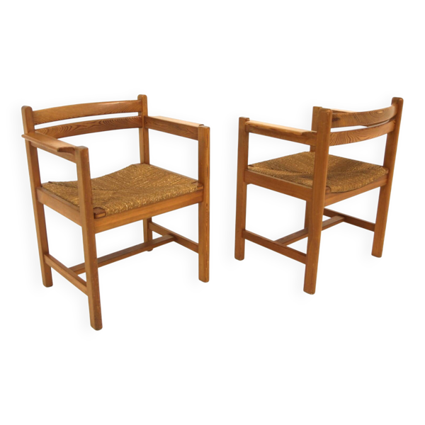 Set de 2 fauteuils scandinave ''''Asserbro'', Børge Mogensen, Suède, 1960