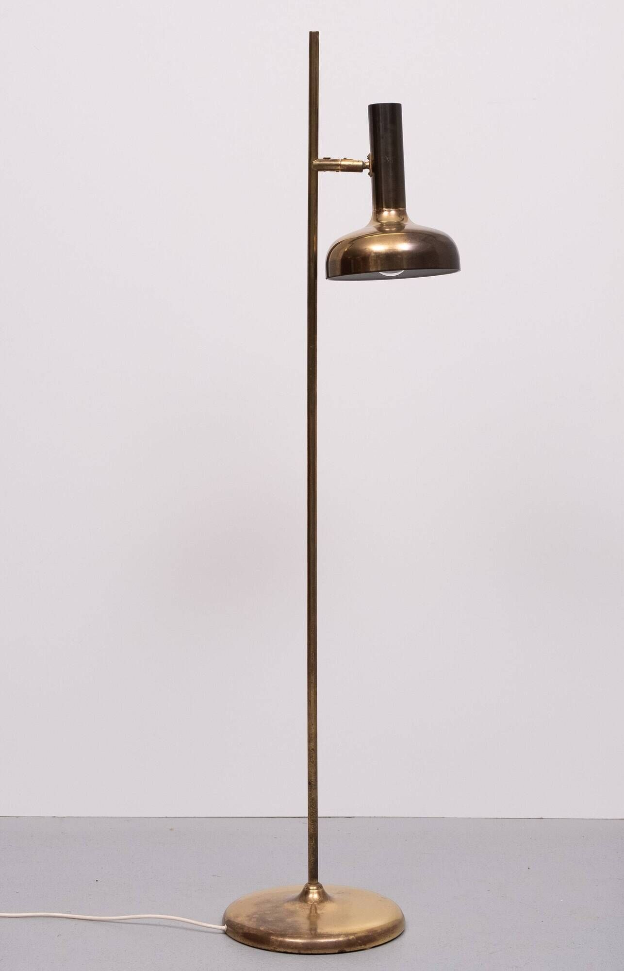 Sölken Leuchten Brass Floor lamp. Germany 1970s