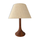 Large teak table lamp for Kirk.