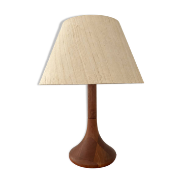 Large teak table lamp for Kirk.