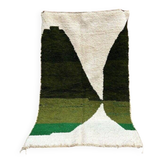 Natural pure wool rug, size 100 x 200 cm