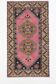 4x7 Handmade Pink Oushak Rug, 120x214Cm