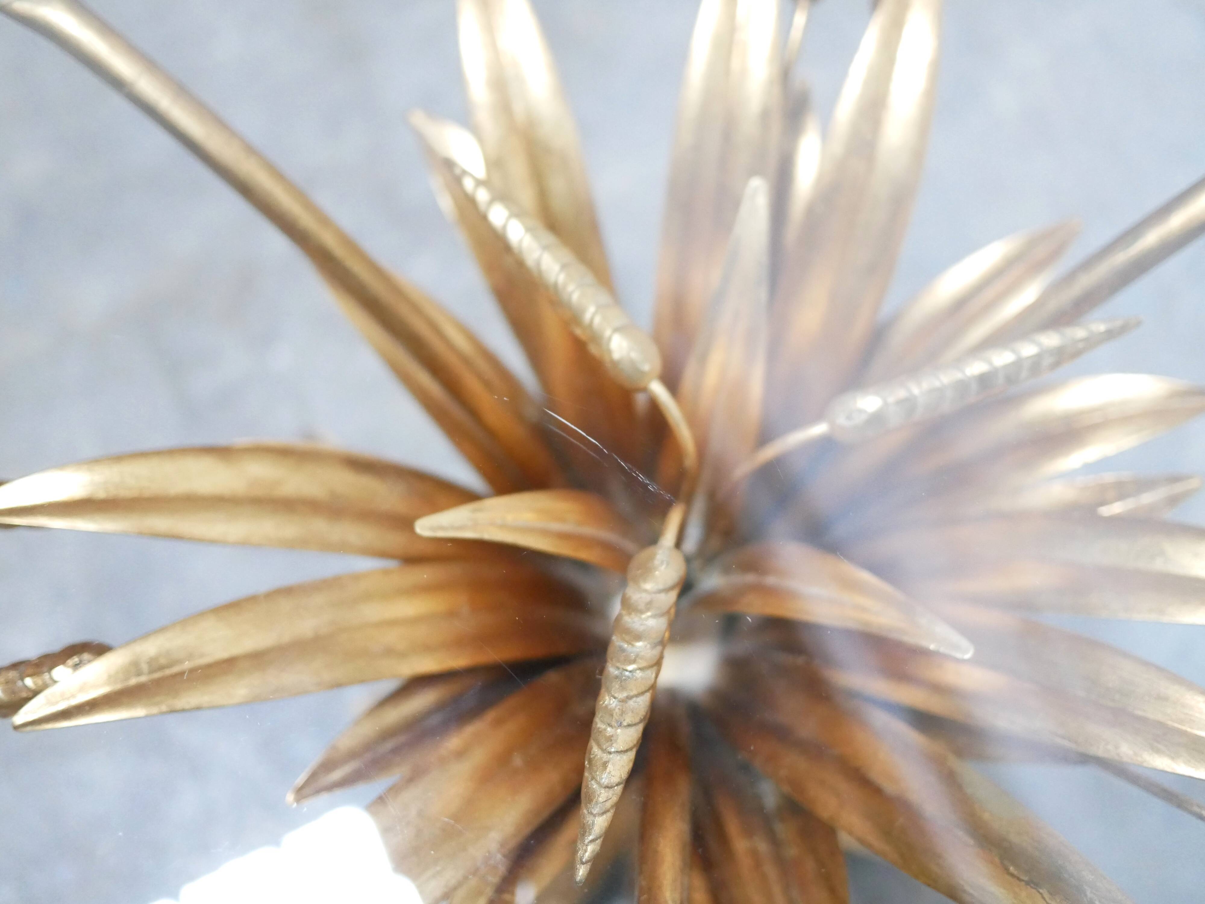 Coco Chanel vintage wheat sheaf side table