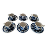 Porcelain coffee cups from Monte Sião (Brazil)