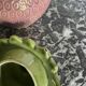 Pot céramique en forme de fraise