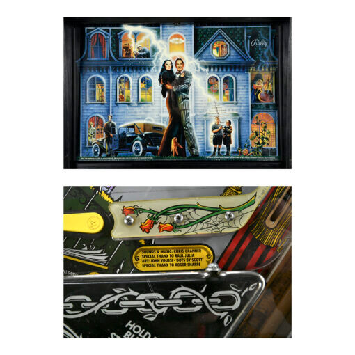 MOD Tapis d'Ours pour flipper Addams Family edition standard