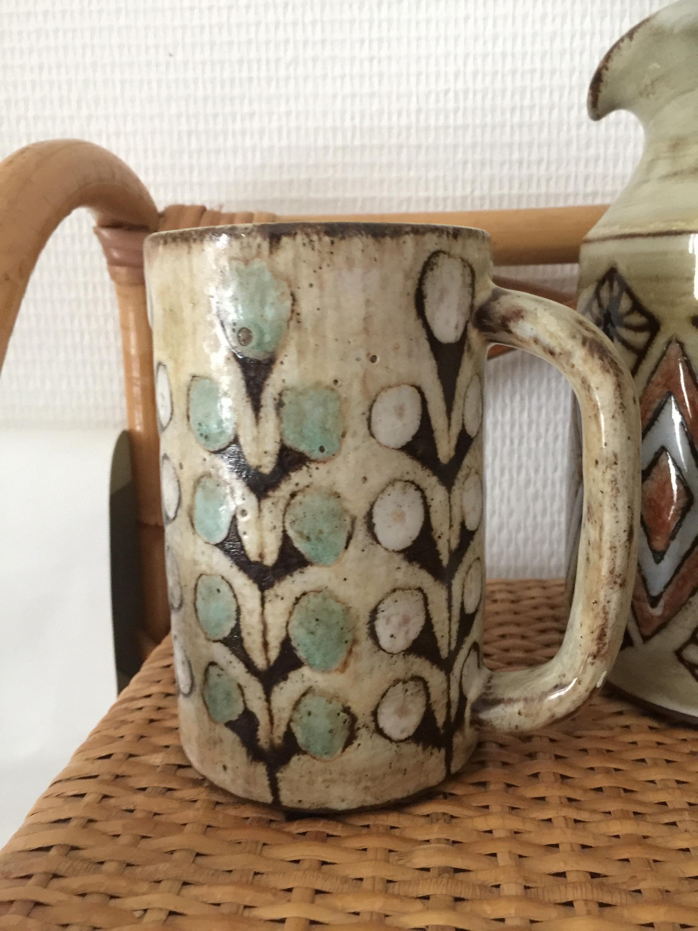 Set of two Malarmey ceramics