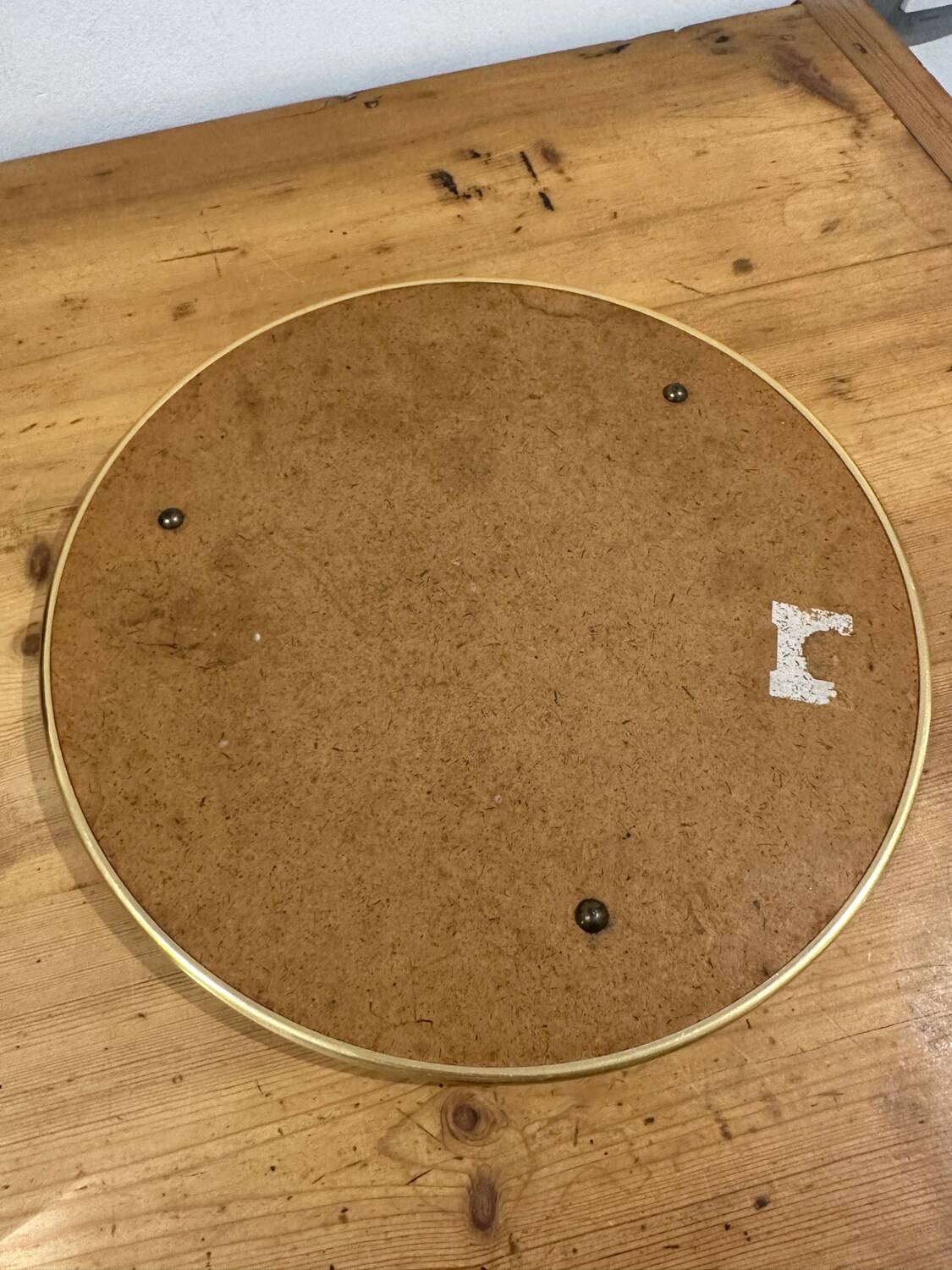 Vintage tray mirror