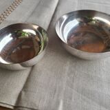 Gallia christofle silver metal bowls