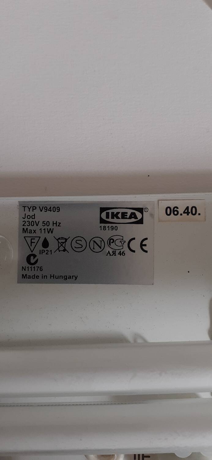 Duo of Jode Ikea 90's wall lights